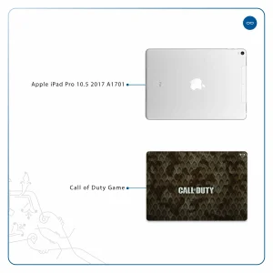 برچسب پوششی ماهوت مدل Call-of-Duty-Game مناسب برای تبلت اپل iPad Pro 10.5 2017 A1701