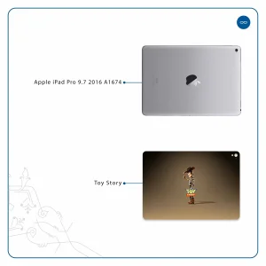 برچسب پوششی ماهوت مدل Toy Story مناسب برای تبلت اپل iPad Pro 9.7 2016 A1674