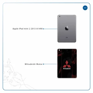 برچسب پوششی ماهوت مدل Mitsubishi Motor مناسب برای تبلت اپل iPad mini 2 2013 A1490