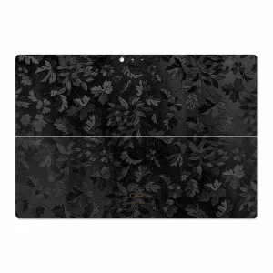 برچسب پوششی ماهوت مدل Black-Wildflower مناسب برای تبلت مایکروسافت Surface Pro 3 2014