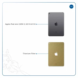 برچسب پوششی ماهوت مدل Titanium-Fiber مناسب برای تبلت اپل iPad mini (GEN 5) 2019 A2133