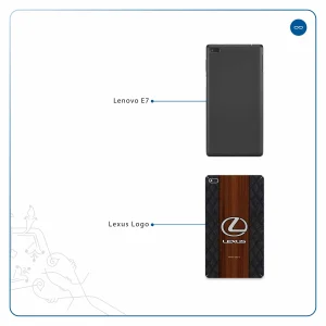 برچسب پوششی ماهوت مدل Lexus-Logo مناسب برای تبلت لنوو E7