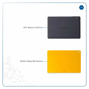 برچسب پوششی ماهوت مدل Matte-Deep-Mustard مناسب برای تبلت اچ تی سی Nexus 9 2014
