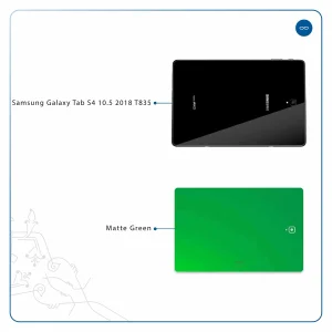 برچسب پوششی ماهوت مدل Matte-Green مناسب برای تبلت سامسونگ Galaxy Tab S4 10.5 2018 T835