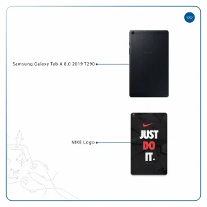 برچسب پوششی ماهوت مدل NIKE-Logo مناسب برای تبلت سامسونگ Galaxy Tab A 8.0 2019 T290
