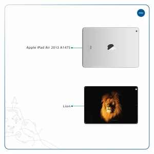 برچسب پوششی ماهوت مدل Lion مناسب برای تبلت اپل iPad Air 2013 A1475