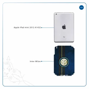 برچسب پوششی ماهوت مدل Inter-Milan مناسب برای تبلت اپل iPad mini 2012 A1432