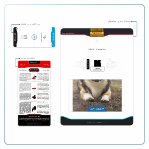 برچسب پوششی ماهوت مدل Dog-2 مناسب برای تبلت لنوو A7-50 A3500 2014