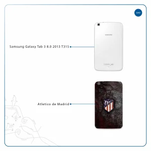 برچسب پوششی ماهوت مدل Atletico de Madrid مناسب برای تبلت سامسونگ Galaxy Tab 3 8.0 2013 T315