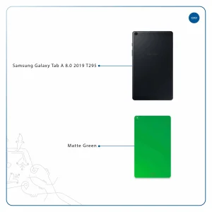 برچسب پوششی ماهوت مدل Matte-Green مناسب برای تبلت سامسونگ Galaxy Tab A 8.0 2019 T295