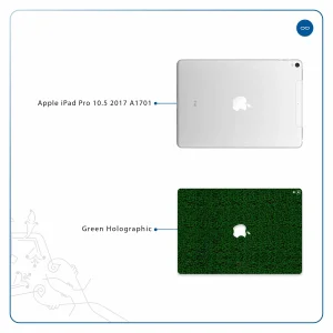 برچسب پوششی ماهوت مدل Green-Holographic مناسب برای تبلت اپل iPad Pro 10.5 2017 A1701