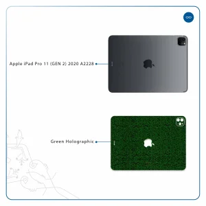 برچسب پوششی ماهوت مدل Green-Holographic مناسب برای تبلت اپل iPad Pro 11 (GEN 2) 2020 A2228