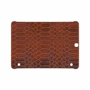 برچسب پوششی ماهوت مدل Brown-Snake-Leather مناسب برای تبلت سامسونگ Galaxy Tab S2 9.7 2015 T810