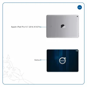 برچسب پوششی ماهوت مدل Volvo مناسب برای تبلت اپل iPad Pro 9.7 2016 A1674