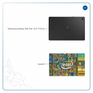 برچسب پوششی ماهوت مدل Intel Brand مناسب برای تبلت سامسونگ Galaxy Tab S5e 10.5 2019 T725
