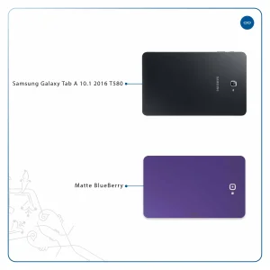 برچسب پوششی ماهوت مدل Matte-BlueBerry مناسب برای تبلت سامسونگ Galaxy Tab A 10.1 2016 T580