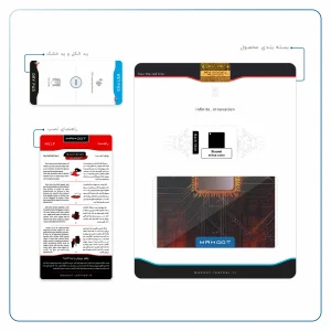 برچسب پوششی ماهوت مدل AMD Brand مناسب برای تبلت شیائومی Mi Pad 4 2018