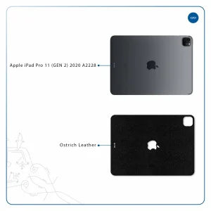 برچسب پوششی ماهوت مدل Ostrich-Leather مناسب برای تبلت اپل iPad Pro 11 (GEN 2) 2020 A2228