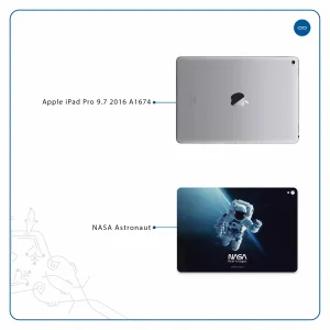 برچسب پوششی ماهوت مدل NASA-Astronaut مناسب برای تبلت اپل iPad Pro 9.7 2016 A1674