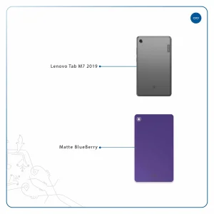 برچسب پوششی ماهوت مدل Matte-BlueBerry مناسب برای تبلت لنوو Tab M7 2019