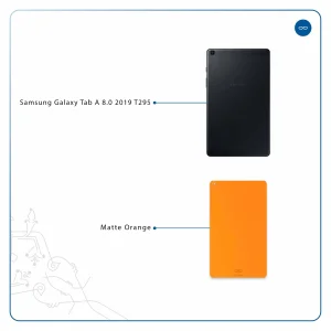 برچسب پوششی ماهوت مدل Matte-Orange مناسب برای تبلت سامسونگ Galaxy Tab A 8.0 2019 T295
