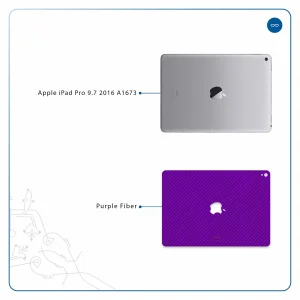برچسب پوششی ماهوت مدل Purple-Fiber مناسب برای تبلت اپل iPad Pro 9.7 2016 A1673