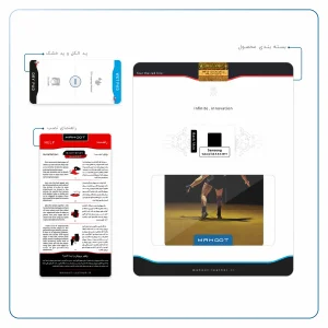 برچسب پوششی ماهوت مدل Wrestling مناسب برای تبلت سامسونگ Galaxy Tab A 8.0 2019 T295
