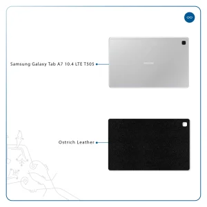برچسب پوششی ماهوت مدل Ostrich-Leather مناسب برای تبلت سامسونگ Galaxy Tab A7 10.4 LTE 2020 T505