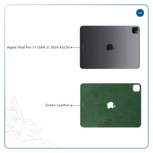 برچسب پوششی ماهوت مدل Green-Leather مناسب برای تبلت اپل iPad Pro 11 (GEN 2) 2020 A2230