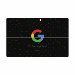 برچسب پوششی ماهوت مدل Google-Logo مناسب برای تبلت مایکروسافت Surface 2 RT 2013