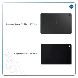 برچسب پوششی ماهوت مدل Graphite Buffalo Leather مناسب برای تبلت سامسونگ Galaxy Tab S5e 10.5 2019 T720