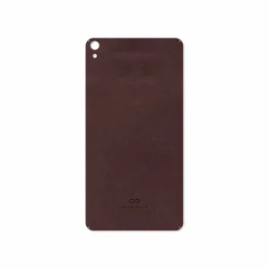 برچسب پوششی ماهوت مدل Matte-Dark-Brown-Leather مناسب برای تبلت لنوو Phab B1 2015