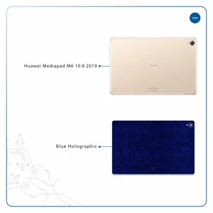 برچسب پوششی ماهوت مدل Blue-Holographic مناسب برای تبلت هوآوی Mediapad M6 10.8 2019