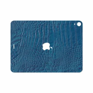برچسب پوششی ماهوت مدل Blue-Crocodile-Leather مناسب برای تبلت اپل iPad Pro 11 2018 A1934