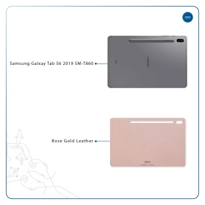برچسب پوششی ماهوت مدل Rose Gold Leather مناسب برای تبلت سامسونگ Galaxy Tab S6 2019 SM-T860