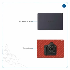 برچسب پوششی ماهوت مدل Canon-Logo مناسب برای تبلت اچ تی سی Nexus 9 2014
