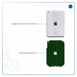 برچسب پوششی ماهوت مدل Green-Holographic مناسب برای تبلت اپل iPad mini 2012 A1455