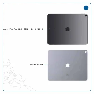 برچسب پوششی ماهوت مدل Matte-Silver مناسب برای تبلت اپل iPad Pro 12.9 (GEN 3) 2018 A2014