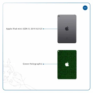 برچسب پوششی ماهوت مدل Green-Holographic مناسب برای تبلت اپل iPad mini (GEN 5) 2019 A2125
