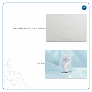 برچسب پوششی ماهوت مدل Cat-1 مناسب برای تبلت مایکروسافت Surface Pro 3 2014