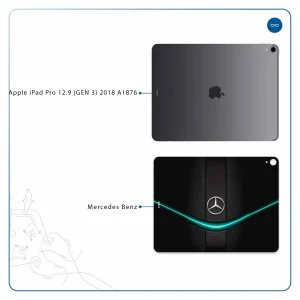 برچسب پوششی ماهوت مدل Mercedes-Benz مناسب برای تبلت اپل iPad Pro 12.9 (GEN 3) 2018 A1876