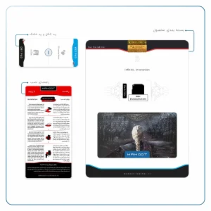 برچسب پوششی ماهوت مدل Game of Thrones مناسب برای تبلت اپل iPad mini 2012 A1455