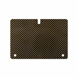 برچسب پوششی ماهوت مدل Glossy-Brown-Fiber مناسب برای تبلت سامسونگ Galaxy Tab S 10.5 2014 T805