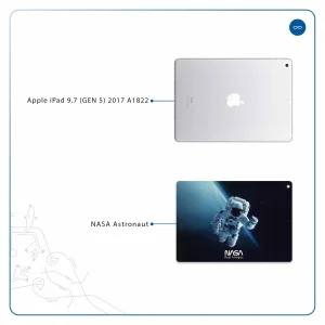 برچسب پوششی ماهوت مدل NASA-Astronaut مناسب برای تبلت اپل iPad 9.7 (GEN 5) 2017 A1822