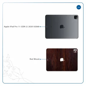 برچسب پوششی ماهوت مدل Red-Wood مناسب برای تبلت اپل iPad Pro 11 (GEN 2) 2020 A2068