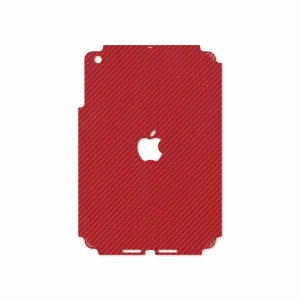 برچسب پوششی ماهوت مدل Red-Fiber مناسب برای تبلت اپل iPad mini 2012 A1432