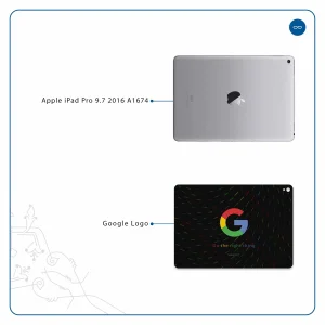 برچسب پوششی ماهوت مدل Google-Logo مناسب برای تبلت اپل iPad Pro 9.7 2016 A1674