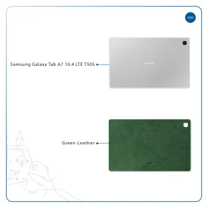 برچسب پوششی ماهوت مدل Green-Leather مناسب برای تبلت سامسونگ Galaxy Tab A7 10.4 LTE 2020 T505