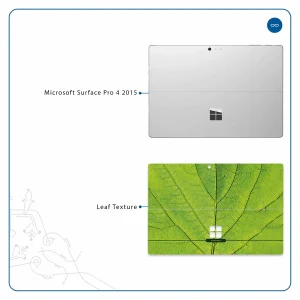 برچسب پوششی ماهوت مدل Leaf-Texture مناسب برای تبلت مایکروسافت Surface Pro 4 2015