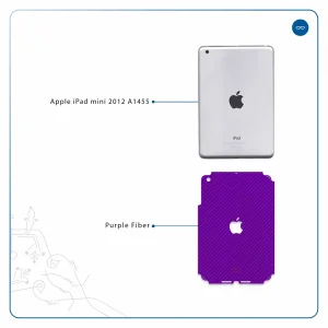 برچسب پوششی ماهوت مدل Purple-Fiber مناسب برای تبلت اپل iPad mini 2012 A1455
